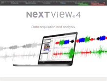 Tablet Screenshot of nextview.de